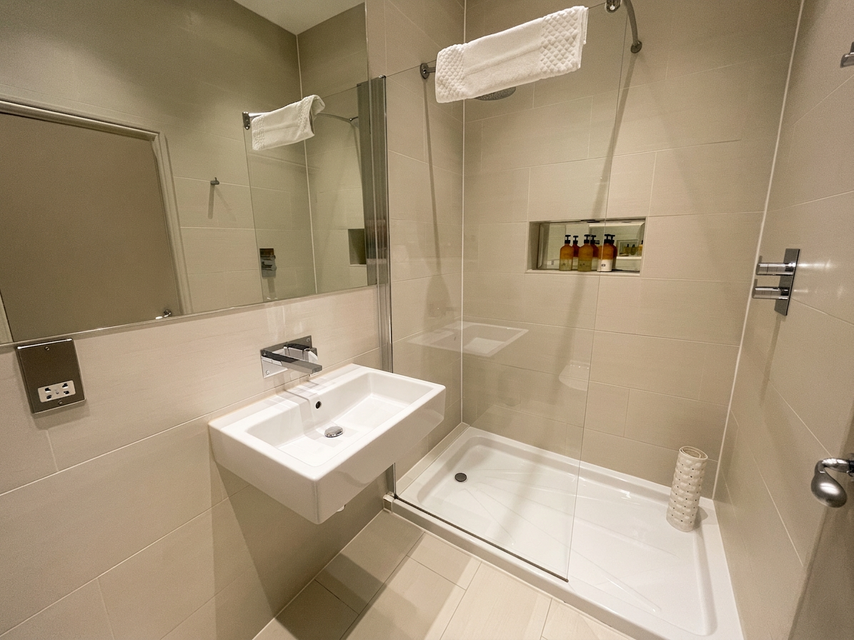 Hastings House Bedroom 5 ensuite — Wild England Sweet Orange and Cardamom toiletries