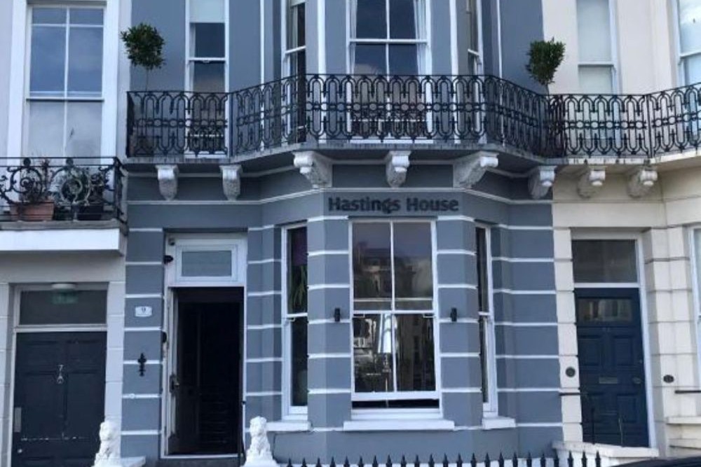 Hastings House exterior — luxury seaside holiday house St Leonards-on-Sea
